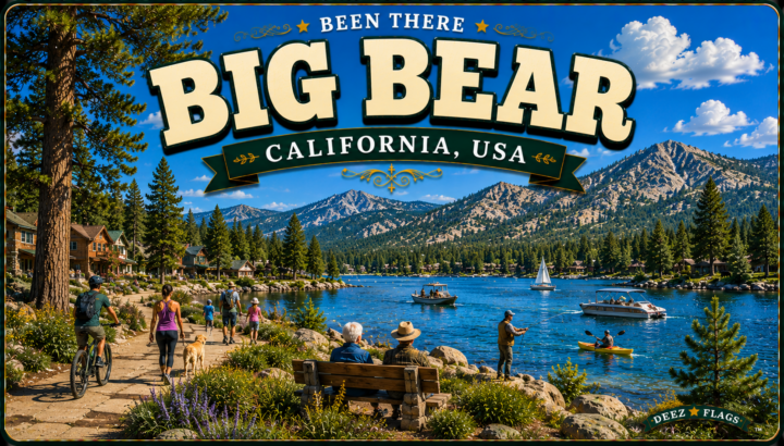 Big Bear, CA Been There city magnet