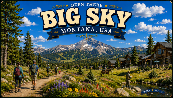 Big Sky, MT Been There city magnet