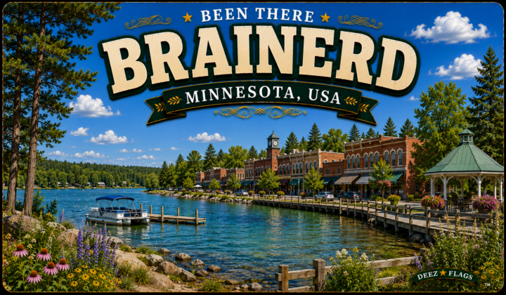 Brainerd, MN Been There city magnet