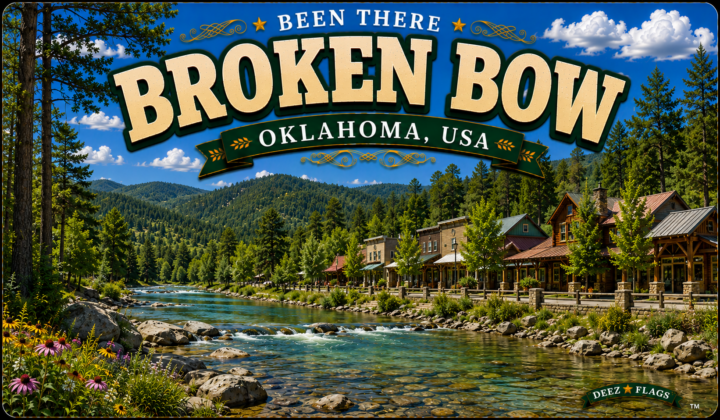 Broken Bow, OK Been There city magnet