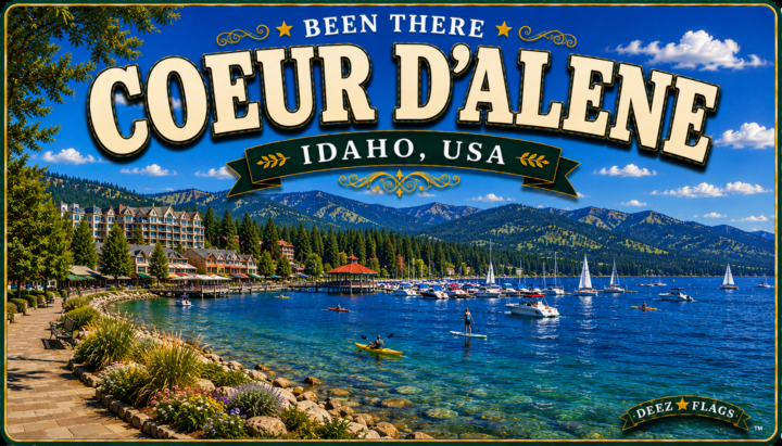 Coeur D Alane, ID Been There city magnet