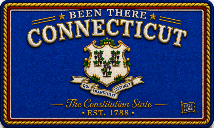 Connecticut Been There state magnet