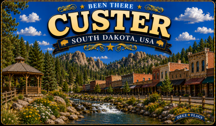 Custer, SD Been There city magnet