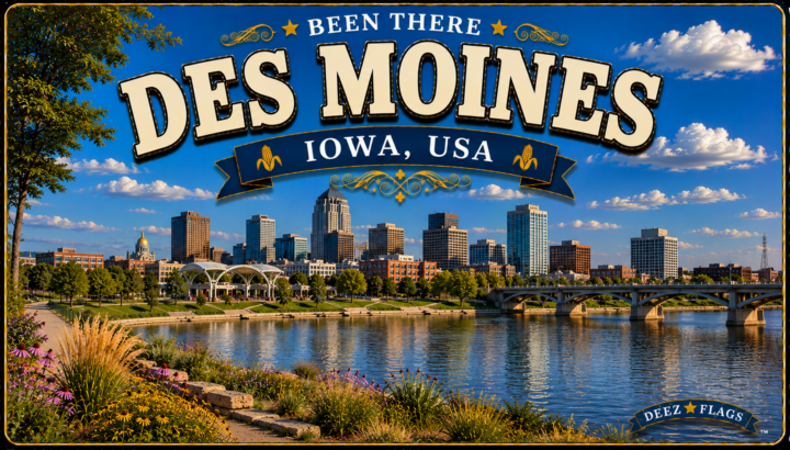 Des Moines, IA Been There city magnet