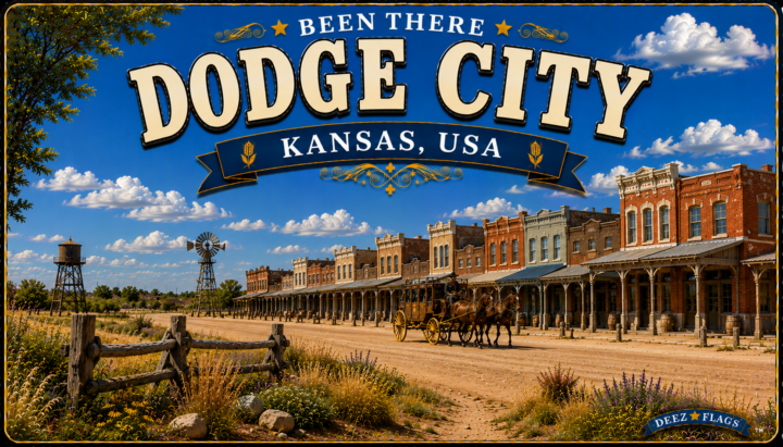 Dodge City, KS Been There city magnet