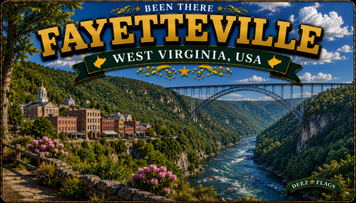 Fayetteville, WV Been There city magnet