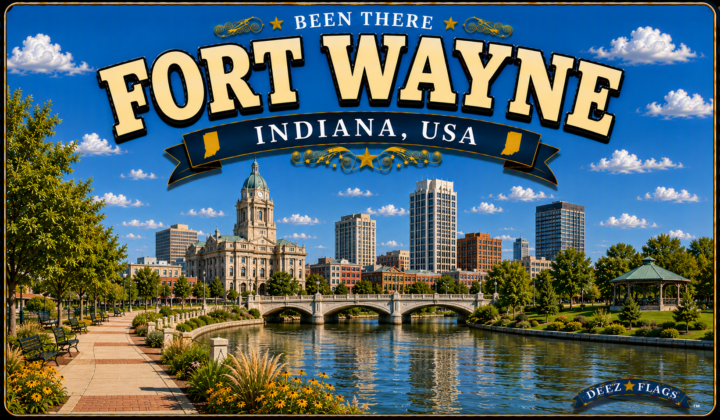 Fort Wayne, IN Been There city magnet