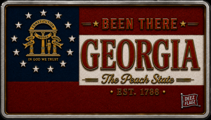 Georgia Been There state magnet