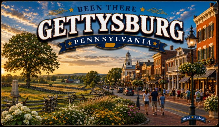 Gettysburg, PA Been There city magnet