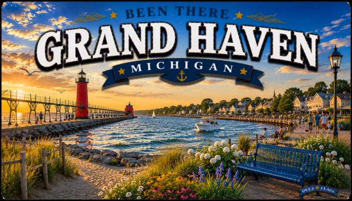 Grand Haven, MI Been There city magnet