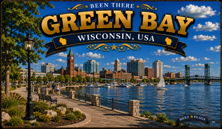 Green Bay, WI Been There city magnet