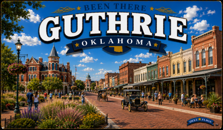 Guthrie, OK Been There city magnet