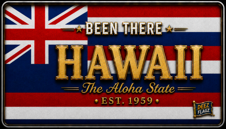Hawaii Been There state magnet