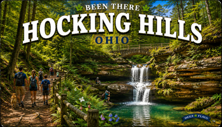 Hocking Hills, OH Been There city magnet