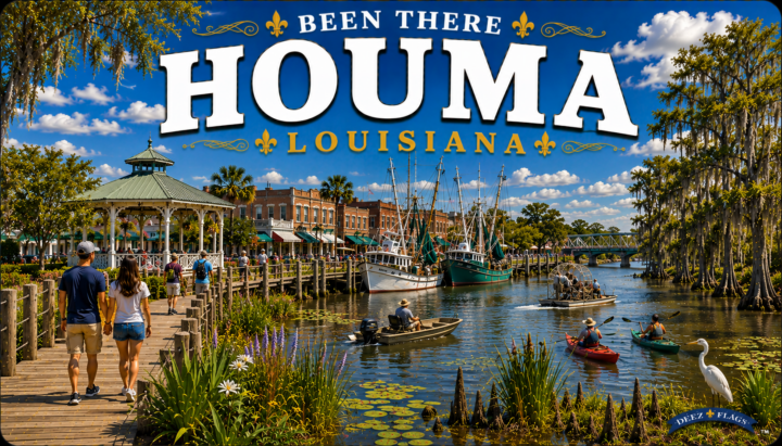 Houma, LA Been There city magnet