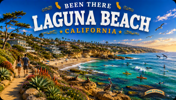 Laguna Beach Magnet New, CA Been There city magnet