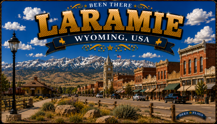 Laramie, WY Been There city magnet