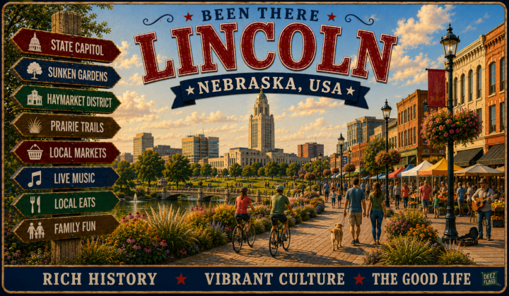 Lincoln, NE Been There city magnet