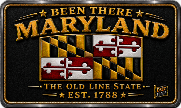 Maryland Been There state magnet
