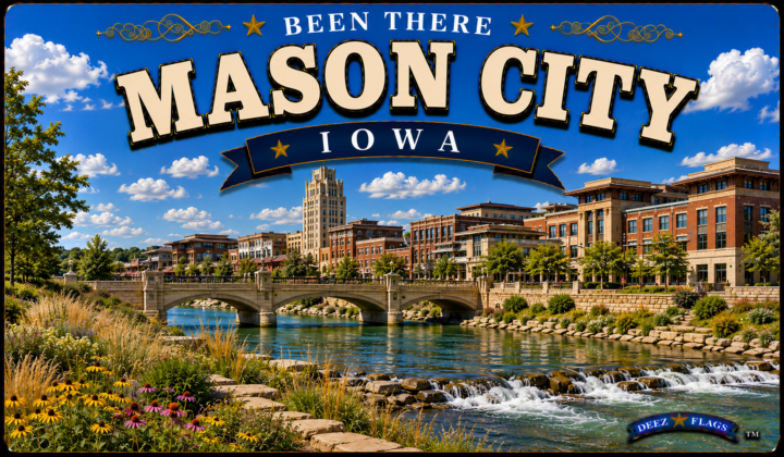 Mason City, IA Been There city magnet