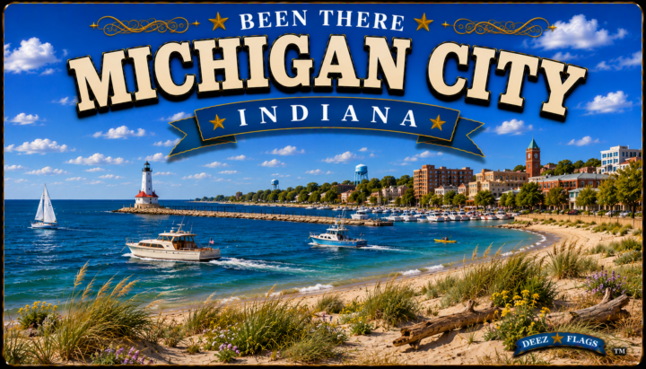 Michigan City, IN Been There city magnet