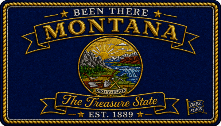 Montana Been There state magnet