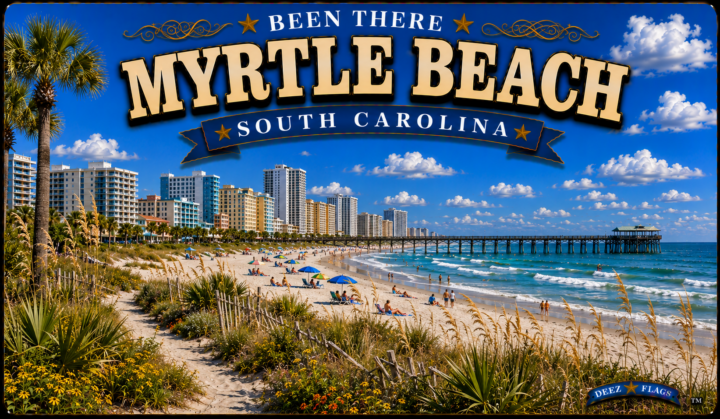 Myrtle Beach Magent, SC Been There city magnet