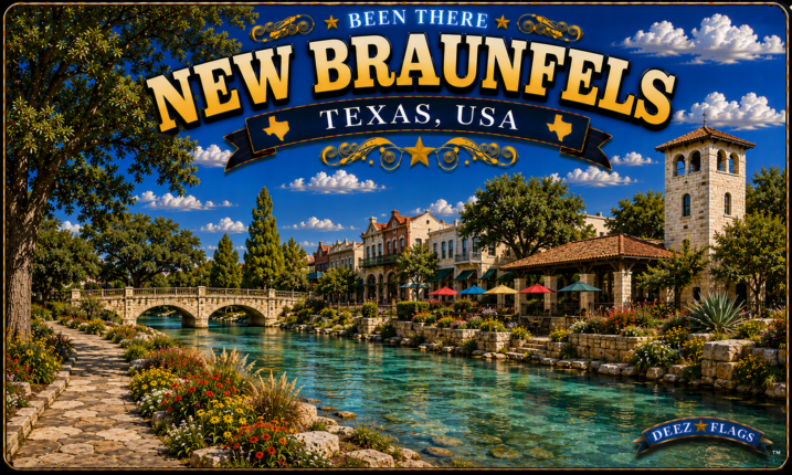 New Braunfels, TX Been There city magnet