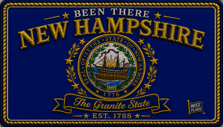 New Hampshire Been There state magnet