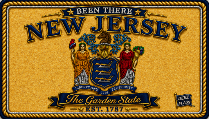New Jersey Been There state magnet