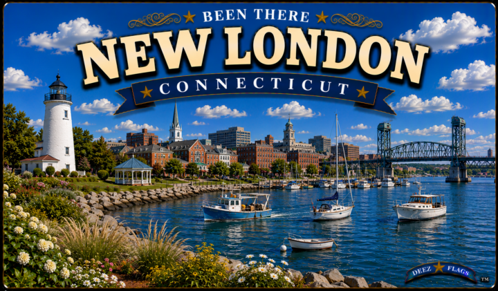 New London, CT Been There city magnet