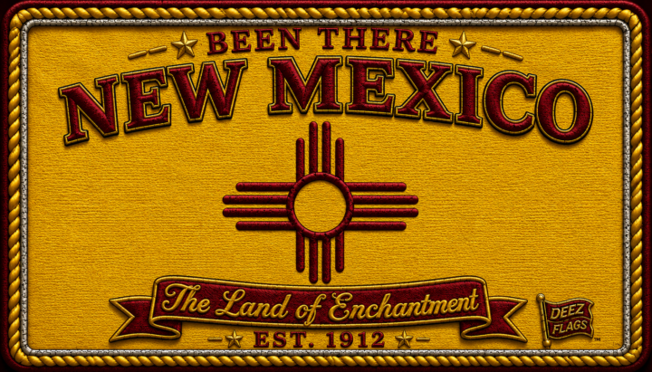 New Mexico Been There state magnet