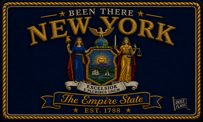 New York Been There state magnet