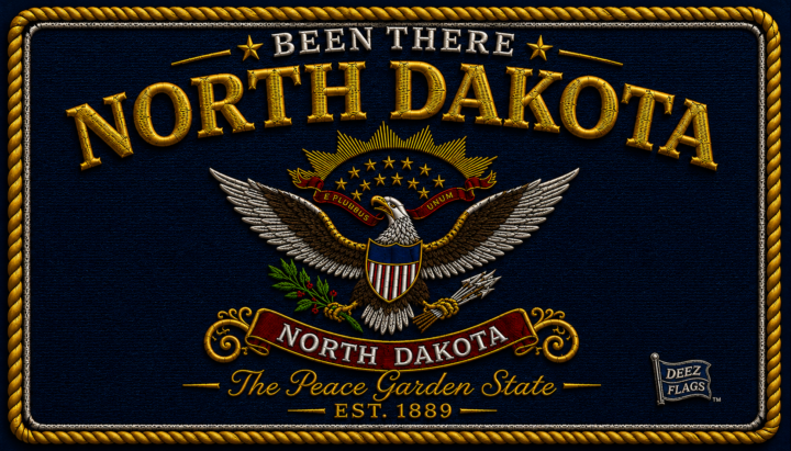 North Dakota Been There state magnet