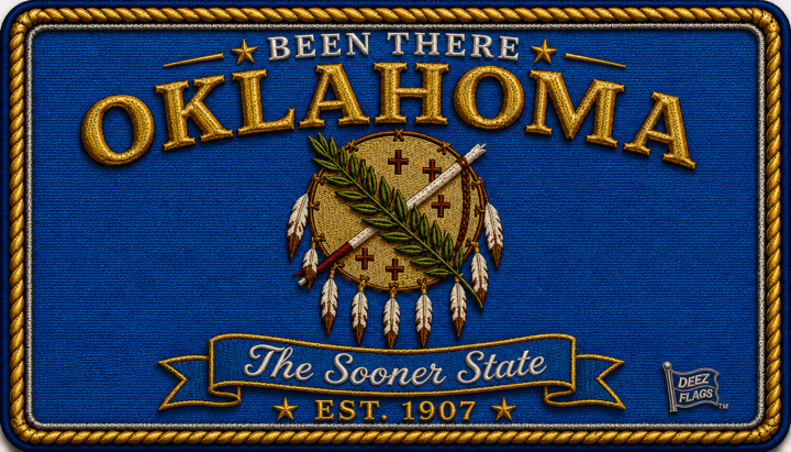 Oklahoma Been There state magnet