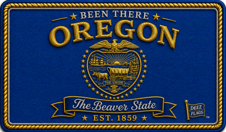 Oregon Been There state magnet
