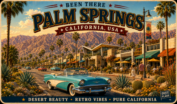 Palm Springs Ca Old School Strip, CA Been There city magnet
