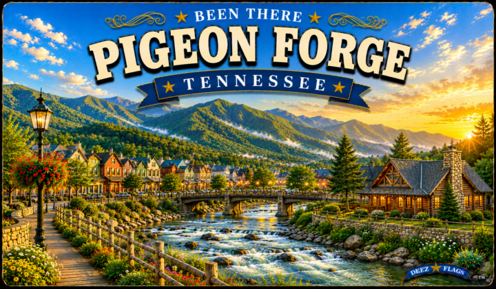 Pigeon Forge, TN Been There city magnet