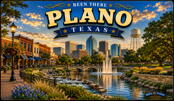 Plano, TX Been There city magnet