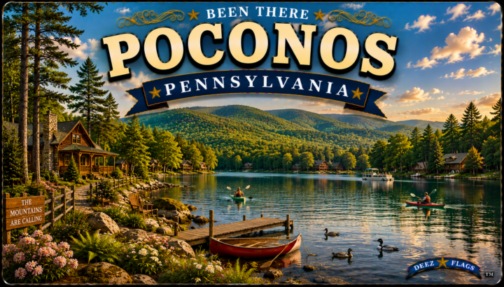 Poconos, PA Been There city magnet
