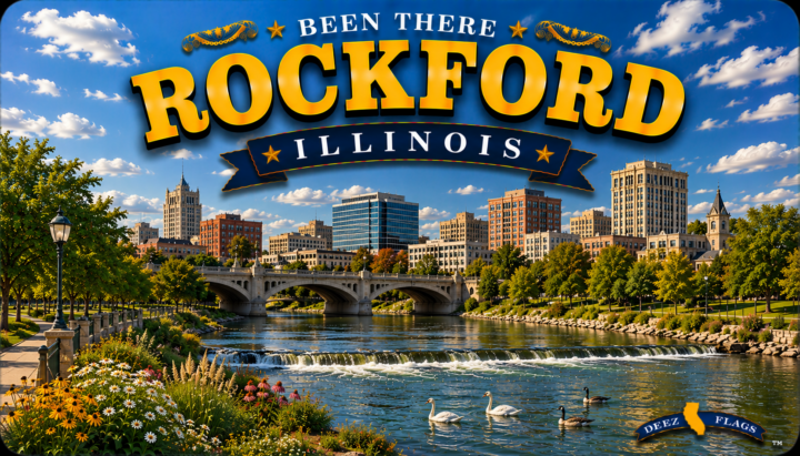 Rockford, IL Been There city magnet