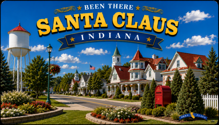 Santa Claus, IN Been There city magnet