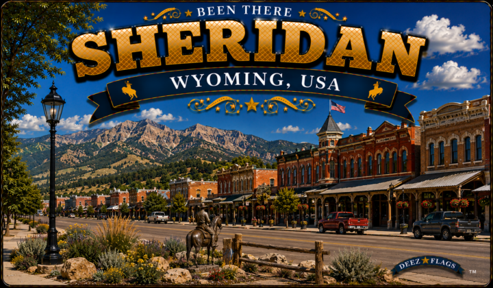 Sheridan, WY Been There city magnet