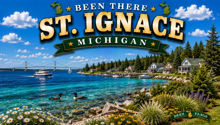 St. Ignace, MI Been There city magnet
