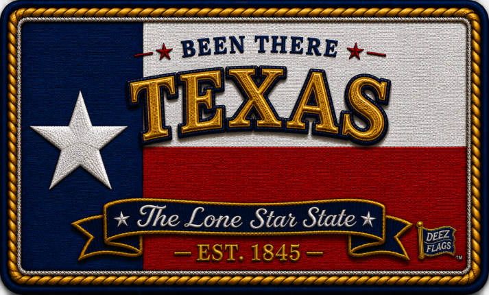 Texas Been There state magnet