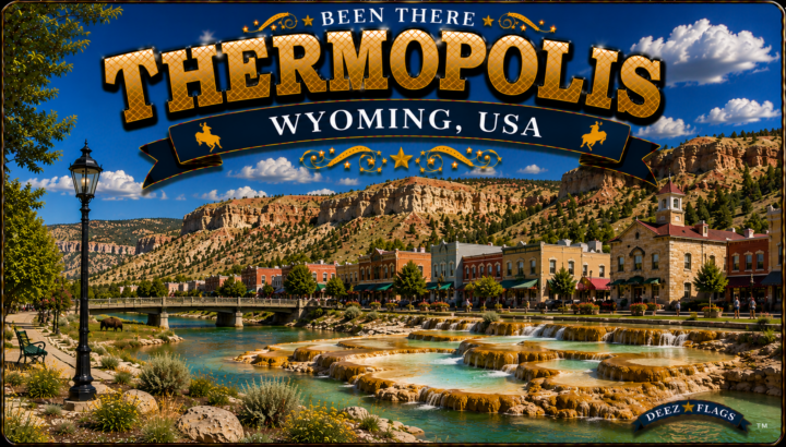 Thermopolis, WY Been There city magnet