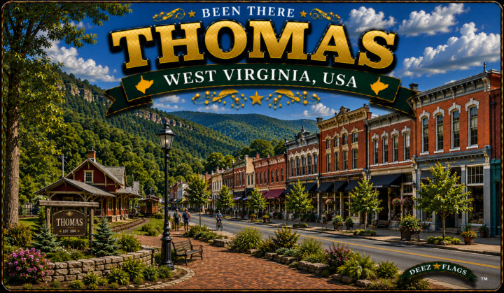 Thomas, WV Been There city magnet