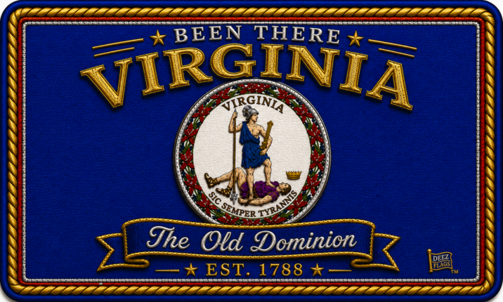 Virginia Been There state magnet