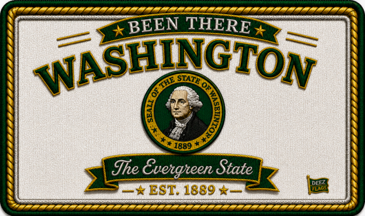 Washington Been There state magnet