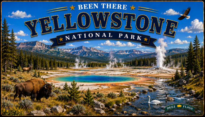 Yellowstone National Park, WY Been There city magnet